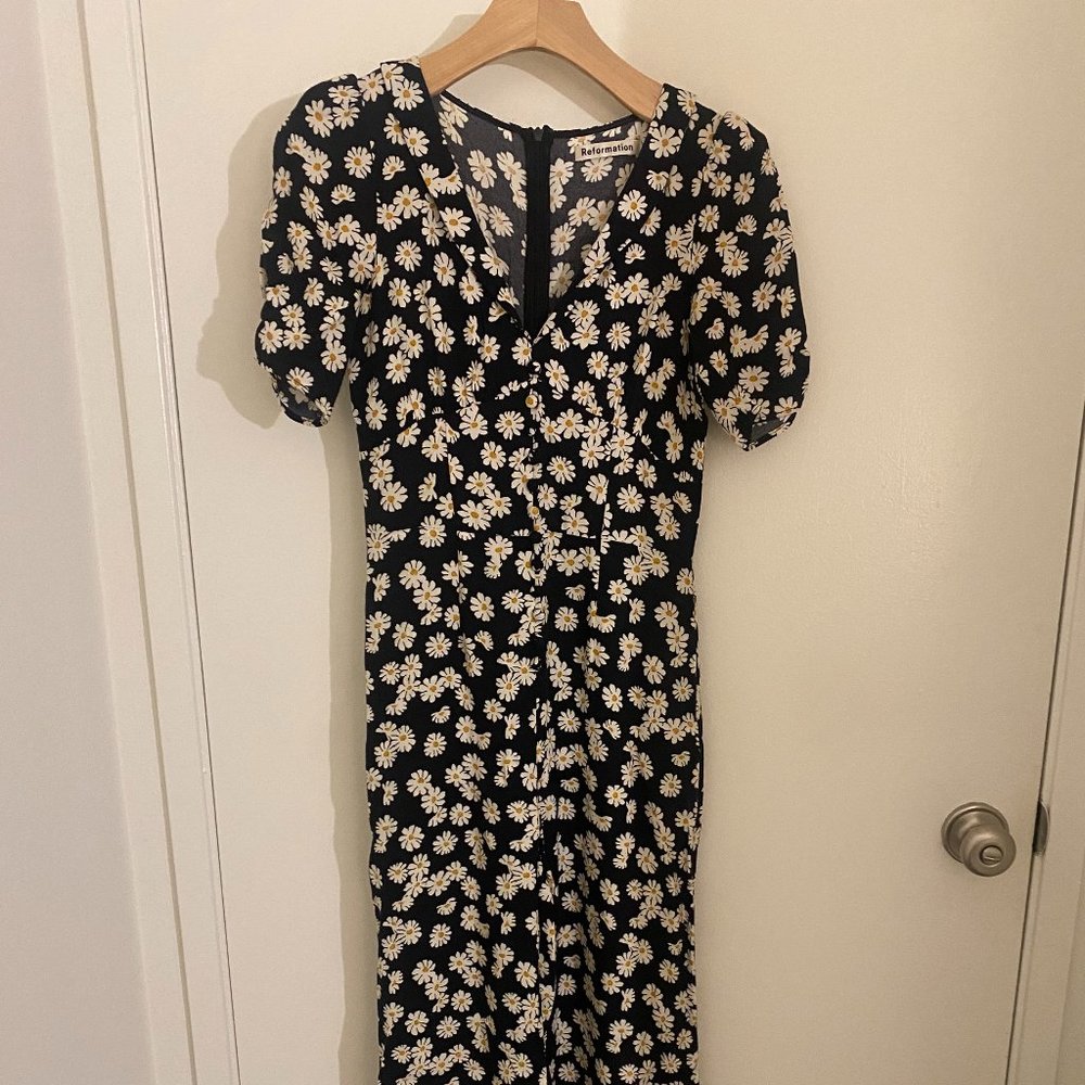Reformation Matlena Daisy printed jumpsuit